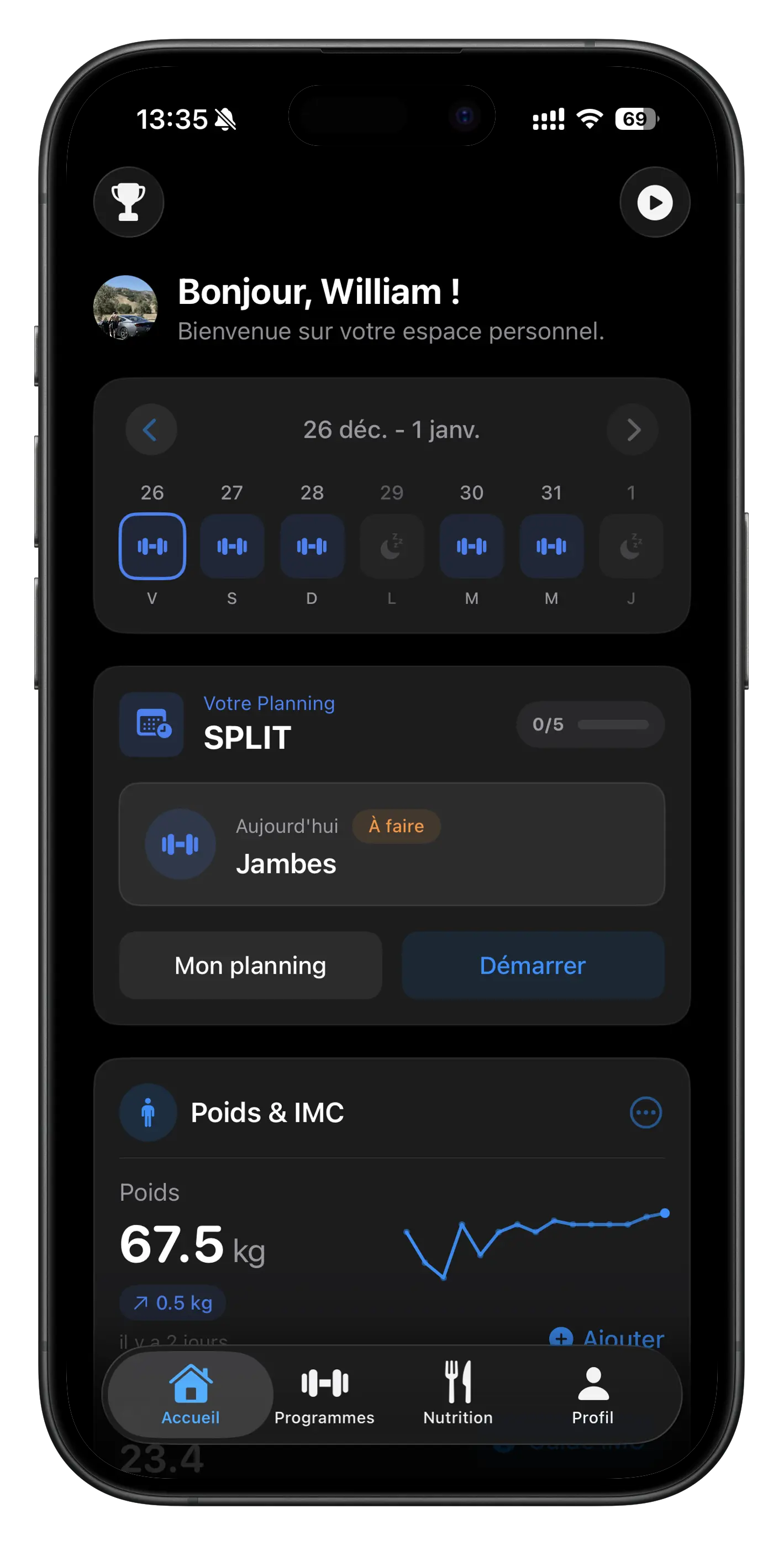 Liftify iOS App 1