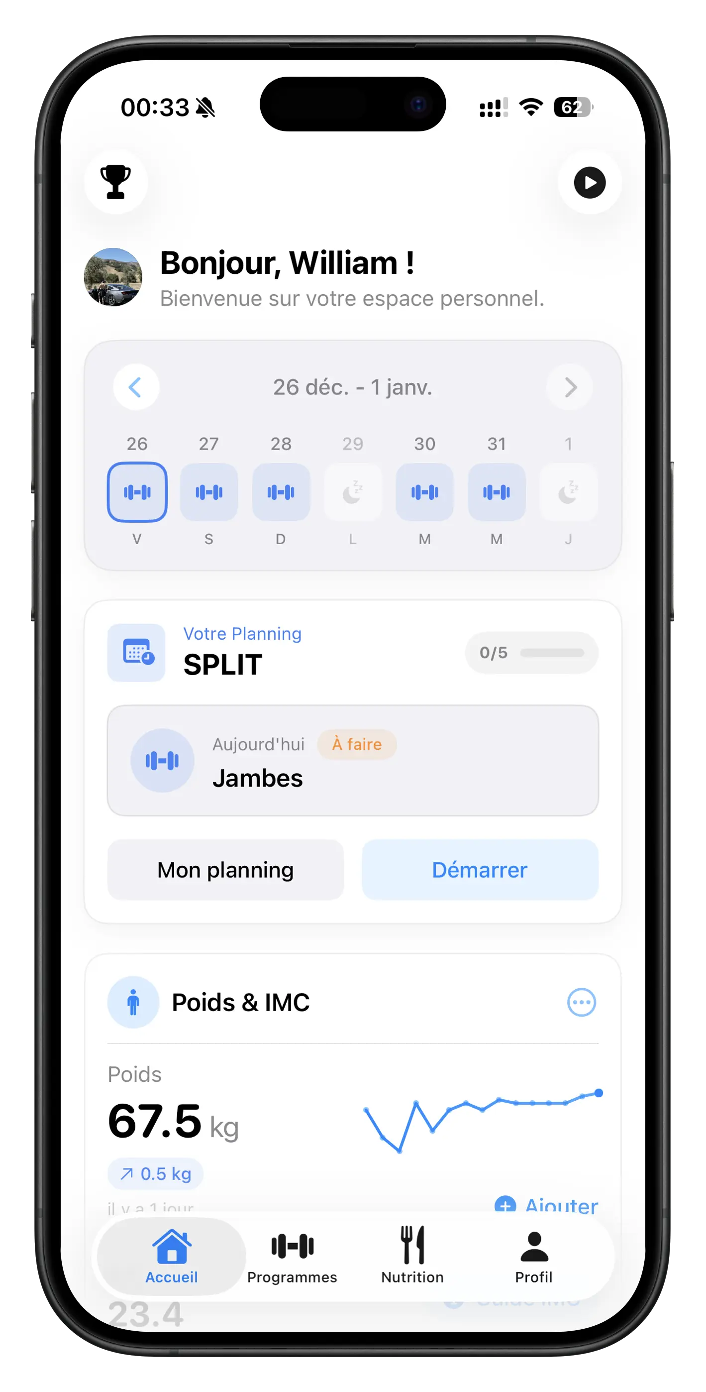 Liftify iOS App 2