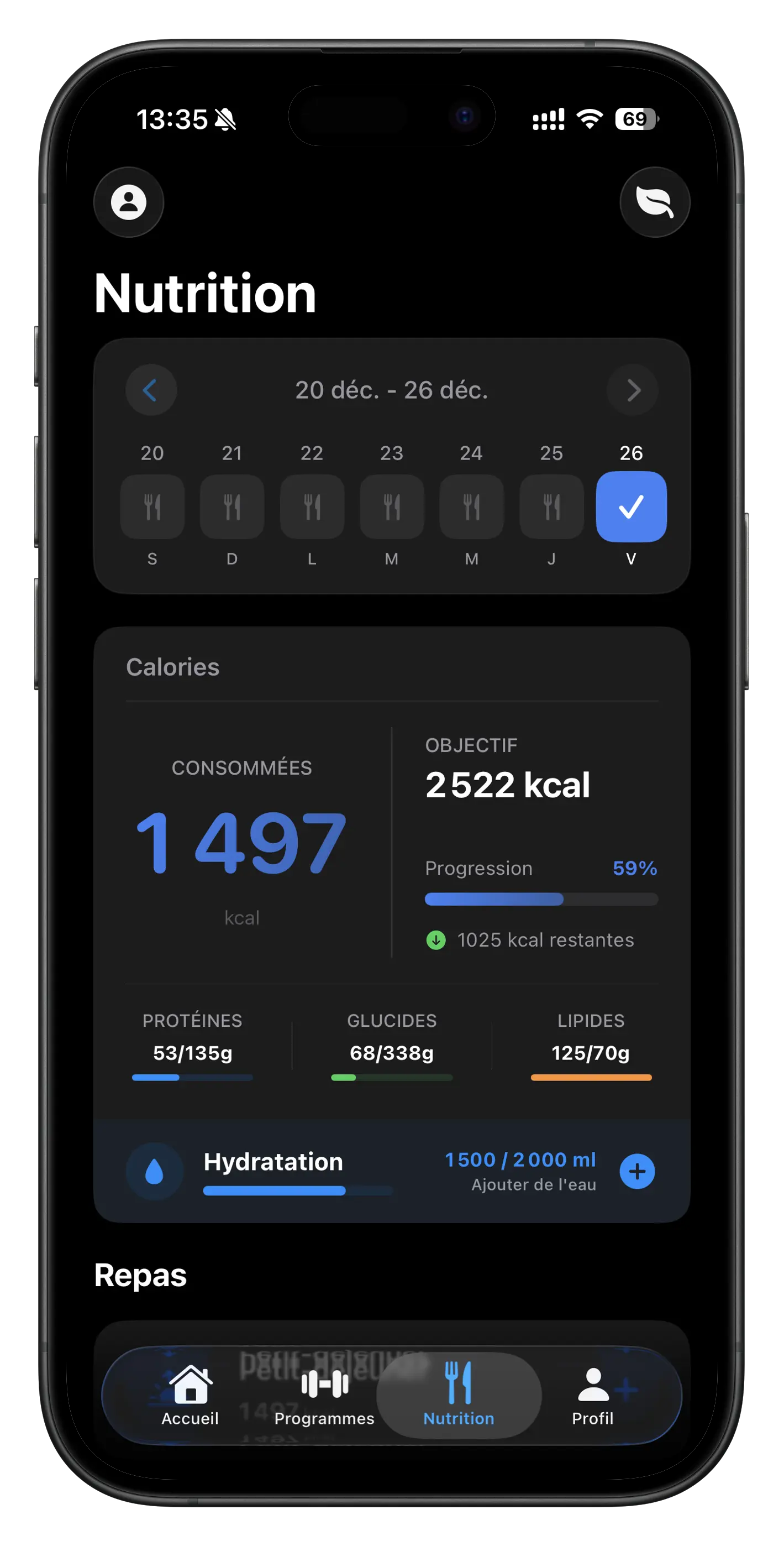 Liftify iOS App 3
